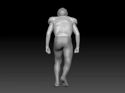 NFL PLAYER WIDE RECEIVER 3D print model