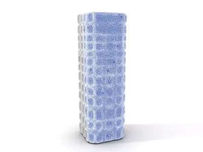 Hexagonal Tower model pack Low-poly 3D model