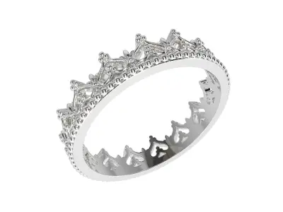 Crown ring  3D print model