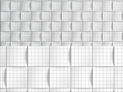 3D gypsum panels jim isermann low poly 3d model Low-poly 3D model