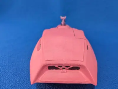 Pantera Rosa coche para impresion STL Pink Panther Car Model 3D print model
