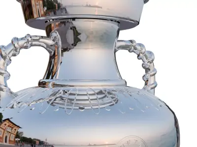 Euro Trophy - UEFA European Championship Trophy  3D model