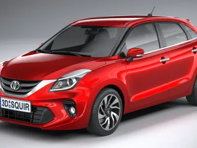 Toyota Glanza 2019 3D model