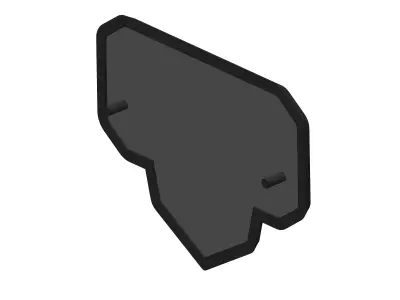 Honda CG 125 Emblem 3D model