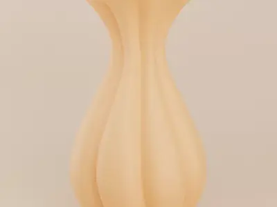 MINIMALIST ELEGANCE ALOCASIA VASE 3D print model