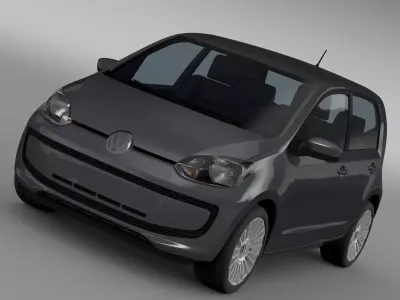 VW High UP 5 door 2014 3D model