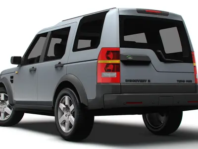 Land Rover Discovery 3 TdV6 HSE 2009 3D model