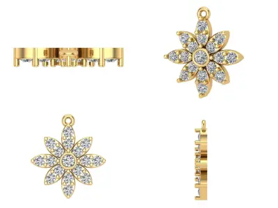 Pendant kt 13 3D print model