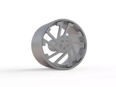 RUCCI FORGED razor WHEEL 3D PRINT MODEL  3D print model