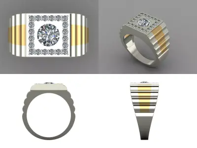 Ring bi152 3D print model