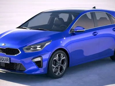 Kia Ceed 2019  3D model