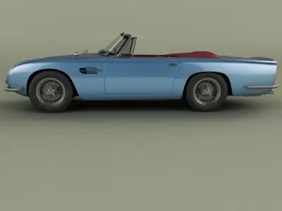 Aston Martin DB6 Volante  3D model