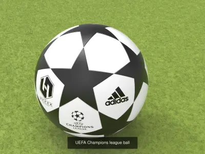 Balls volleyball ball with design 3D Model Pack