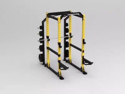 Power Rack 3D model