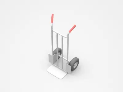 Hand Truck 3D model