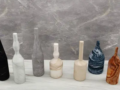 Marble decor Free 3D model