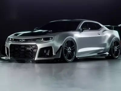 High-Poly Chevrolet Camaro ZL1 3D model