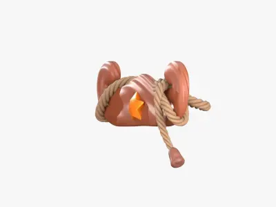 One Star Winning 3D Illustration 3D model