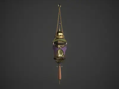 Lantern - Fanoos 3D model