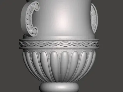 WoodCarving detail - 3d model for CNC - WCCFC0S 3D model