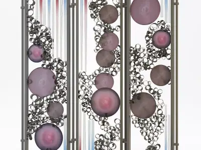 Bacan screen 3D model