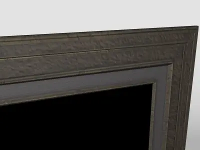 Square Frame Low-poly 3D model