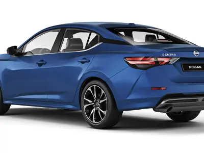 Nissan Sentra SR 2020 3D model