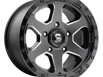 Fuel Ripper Wheel Gloss Black And Milled F150 Raptor 3D model