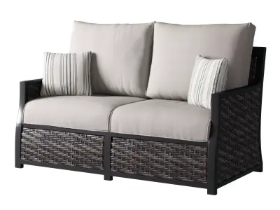 OVE Barcelona Firetable 4pcs II Sofa 3D model