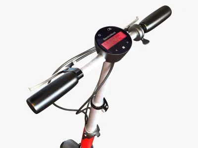 Electric scooter 3D model