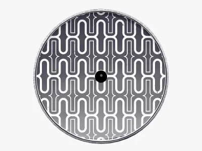 Sagebrook home ceramic garden stool 3D model