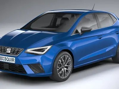 Seat Ibiza 2022 3D model