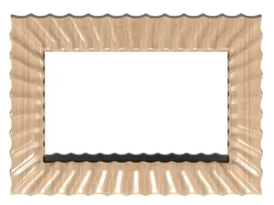 Frame-036 wooden frame 3D model