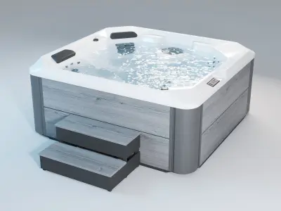 Jacuzzi Hot Tub Value 3 Seat  3D model