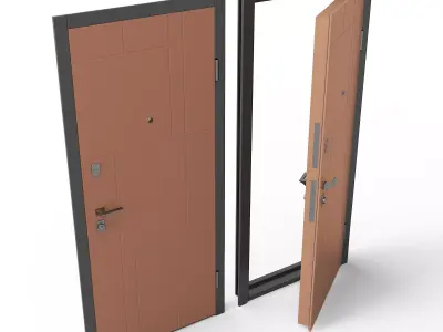 Emoline Door 3D model