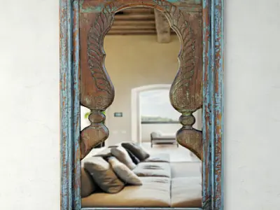 Vintage Wood Mirrors Collection
