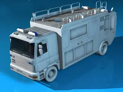 Firetruck fire truck 3D model