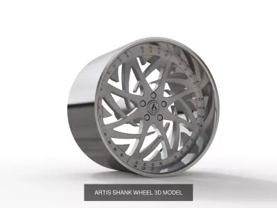 best seller artis concave  wheels 3D Model Pack