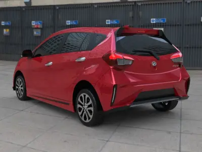 Perodua Myvi 2021 3D model
