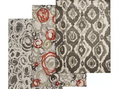 Rug Set 387 3D model