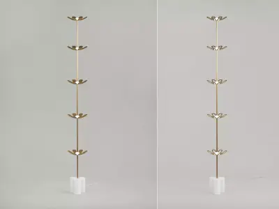 Herbe Floor Lamp Free 3D model