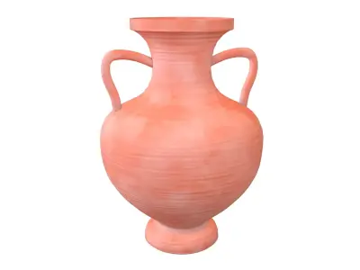 Roman Pottery v2 001 Low-poly 3D model