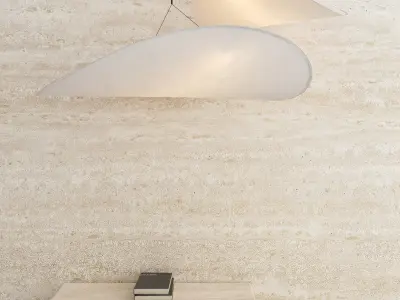 Decorative wall panel set 100 3D model