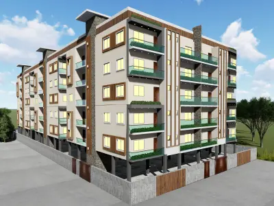 exterior design Free 3D model