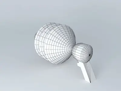 Phaser dumbbell Free 3D model