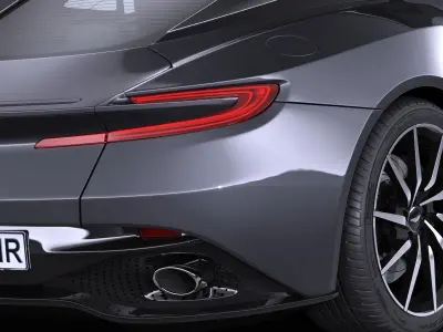 Aston Martin DB11 2017 3D model