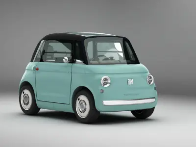 Fiat Topolino 2024 3D model