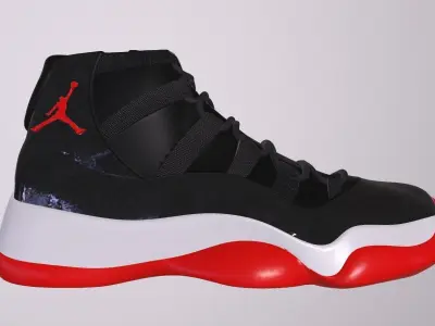 NIKE AIR JORDAN 11 SHOES PBR Low-poly 3D model