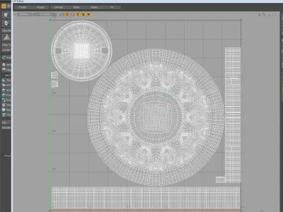 Brass Door Handles  3D model