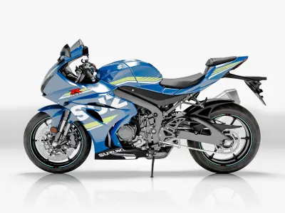 Suzuki GSX-R 1000 2017 3D model
